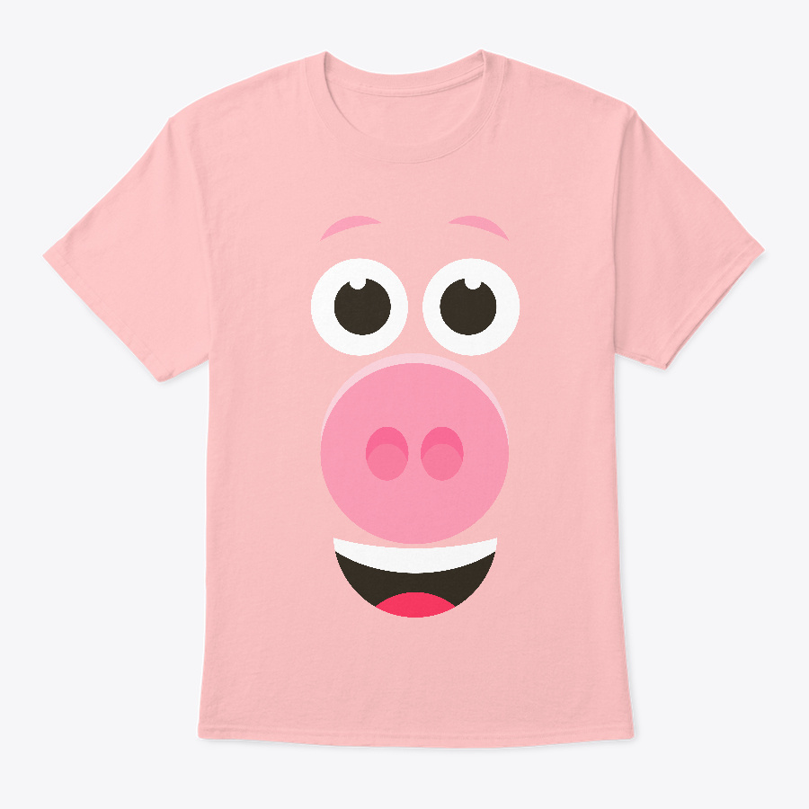 Smiling Pig Emoji Face Unisex Tshirt