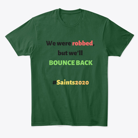 American Football Fan Fury 2019 Forest Green  T-Shirt Front