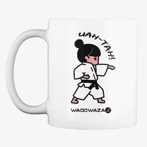 Uah Tah! By Wadowaza   For Ladies White Maglietta Front