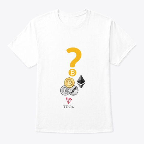 Crypto By Cryptoontour White T-Shirt Front