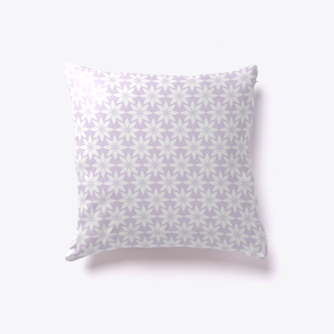 Decorative Pillow Light Purple T-Shirt Front