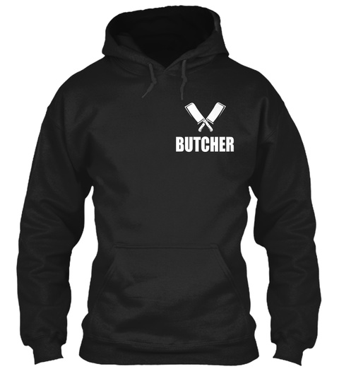 Butcher Black T-Shirt Front