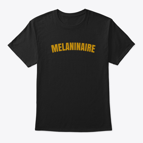Melaninaire Black Pride Bbtby Black T-Shirt Front