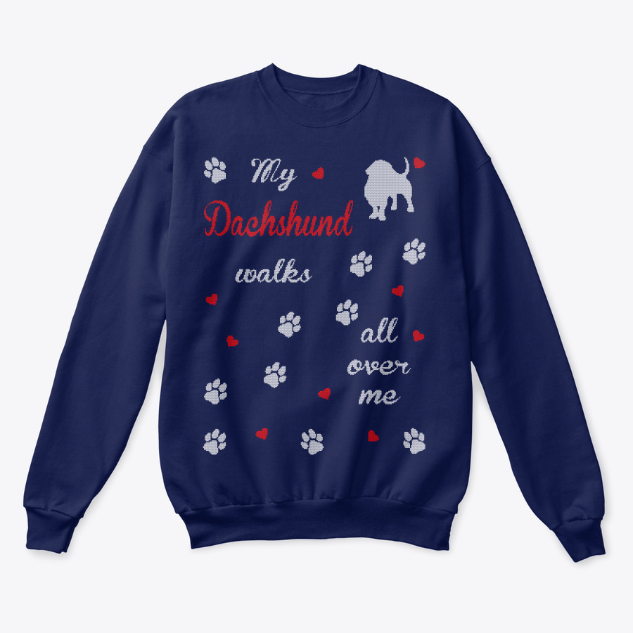 Dachshund Ugly Christmas Sweater Funny G Unisex Tshirt