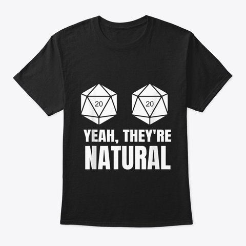 Womens Funny Natural 20 D20 Dnd Gaming R