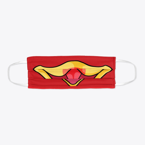 Kazooie (Banjo Kazooie) Mask Red T-Shirt Flat