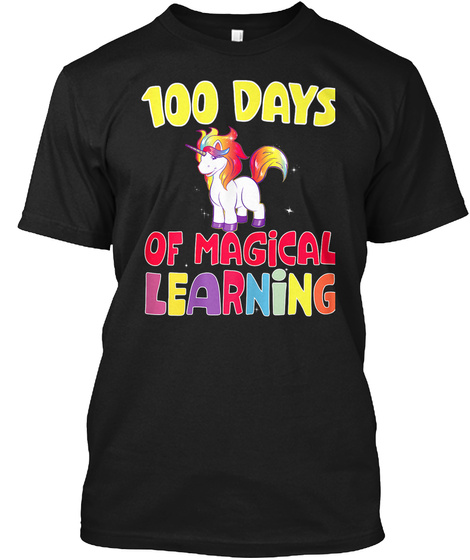 100 Days Of Magical Learning Unicorn Tee