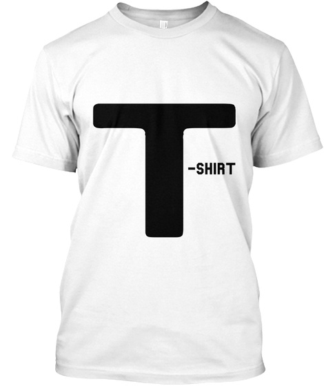 T Shirt White T-Shirt Front