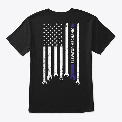 Elevator Mechanic Flag T-shirt