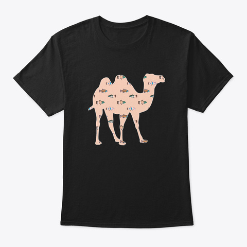 Camel 396 Gbexk Black T-Shirt Front
