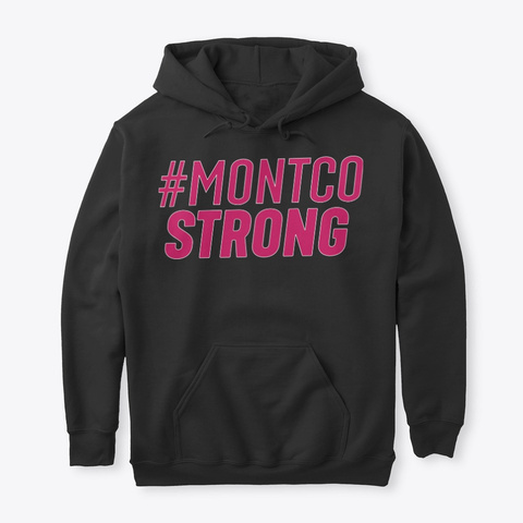 Montco Strong T Shirt Black T-Shirt Front