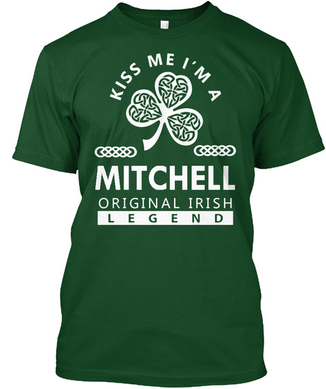 Mitchell Deep Forest T-Shirt Front