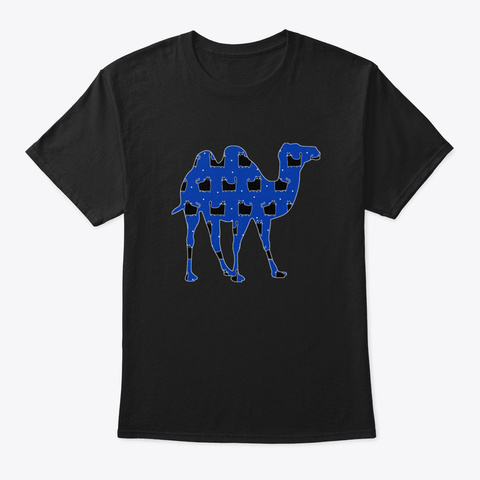 Camel 159 Black T-Shirt Front