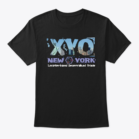 Xyo Qr Code T Shirt 2   Chris Costello Black T-Shirt Front