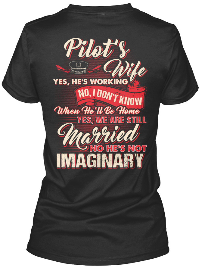 Cute Pilots Wife Shirt Unisex Tshirt