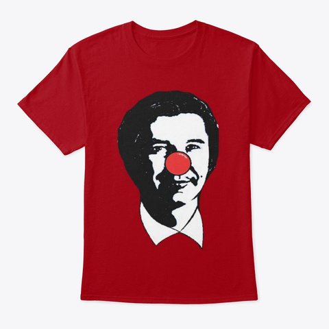 Vlad Tenev Clown Shirt Deep Red T-Shirt Front