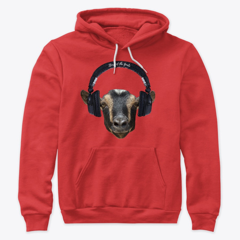 Story Of The Goats Piper Hoody Red Kaos Front