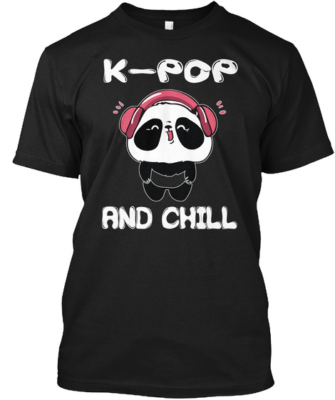 K Pop Chill Cute Kawaii Panda T Shirt