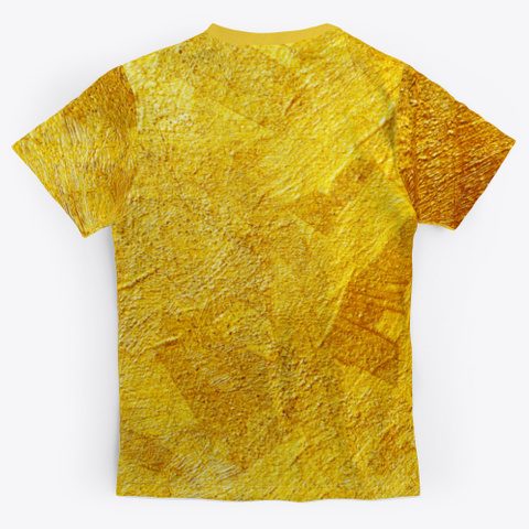 Maglietta Super Premium Vip Yellow T-Shirt Back