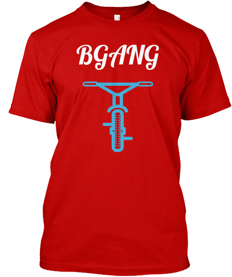 Bgang Classic Red T-Shirt Front