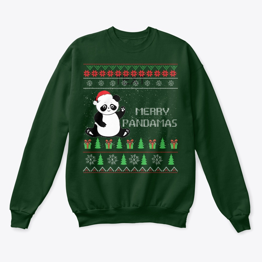 Panda Ugly Christmas Sweater Unisex Tshirt