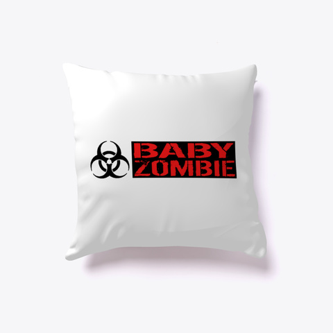 Baby Zombie White T-Shirt Front