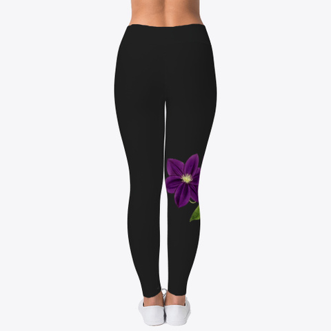 The Violet Collection Workout Wear Black Maglietta Back
