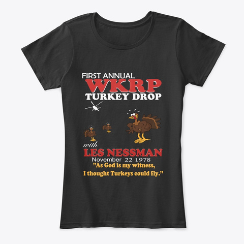 Wkrp Thanksgiving Turkey Drop T-shirt