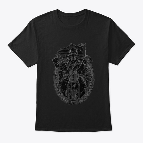 American Choppers Black T-Shirt Front