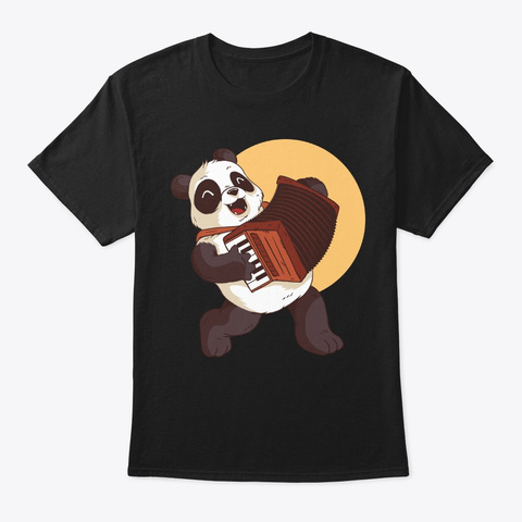 Panda Playing Accordion For Music Lover