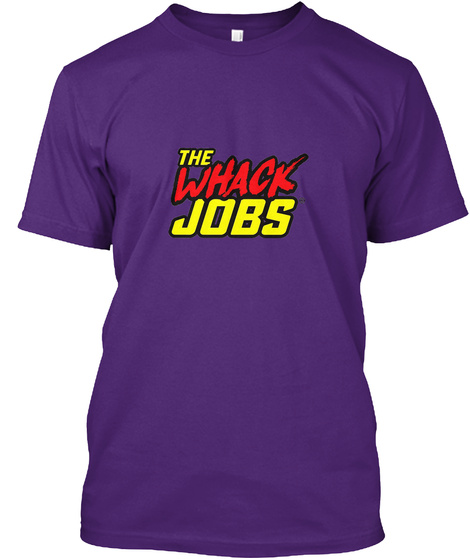 The Whack Jobs Purple T-Shirt Front