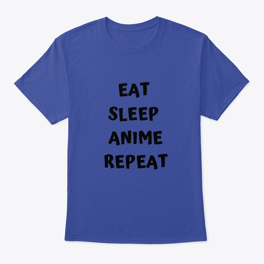 EAT SLEEP ANIME REPEAT Unisex Tshirt