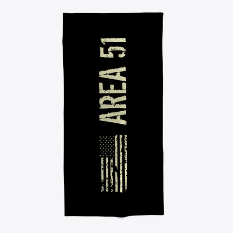 Area 51 Us Military Style Flag Standard T-Shirt Front