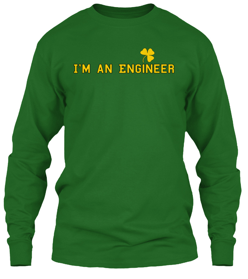 Im an engineer with clover Unisex Tshirt