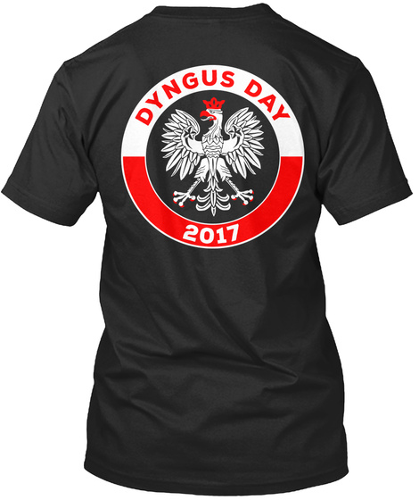 Dyngus Day 2017 Black T-Shirt Back