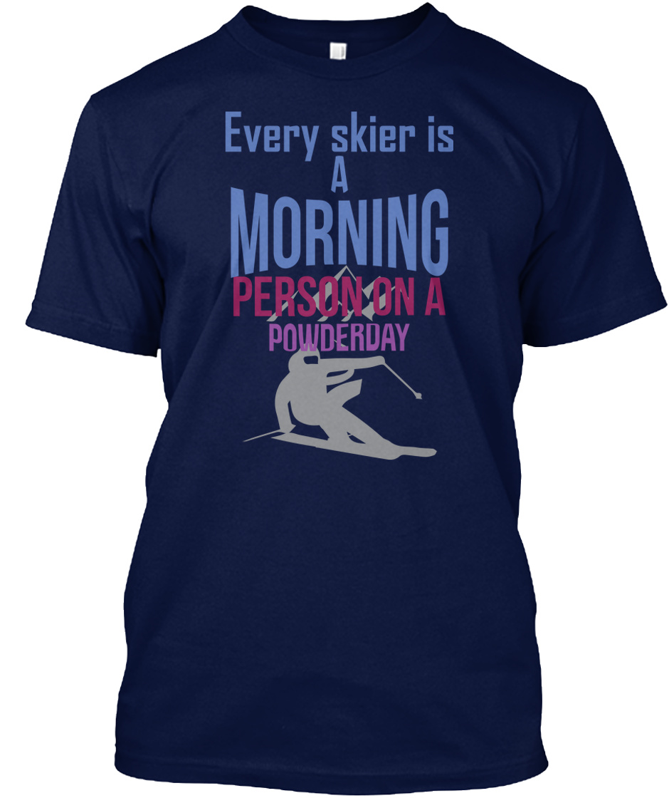 Skier Gift Idea Winter Sports Present Softstyle Unisex Shirt Sarcastic Shirt Downhill From Here Funny Skiing Shirt 
