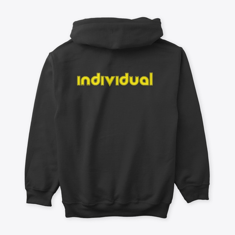 Neon Lil Reave/Individual  Black T-Shirt Back