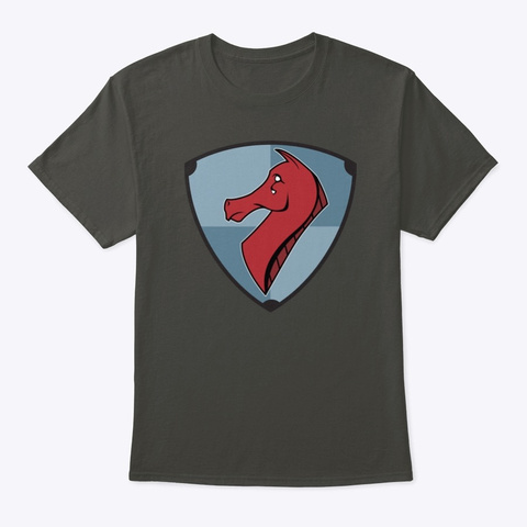 Tearful Stallion  Smoke Gray T-Shirt Front