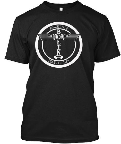 BOEING SINCE 1916 OLD LOGO T SHIRT: 2019