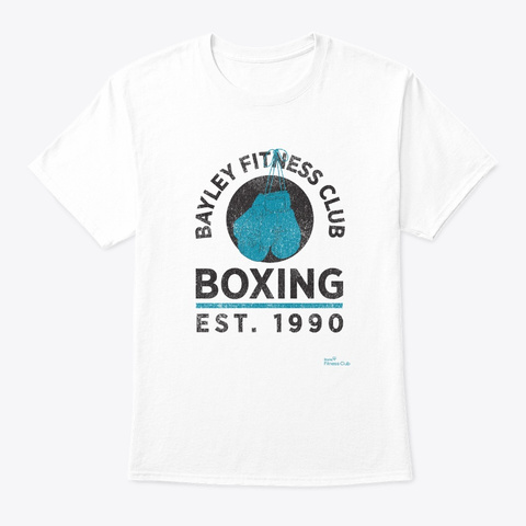 Bayley Boxing Tee White