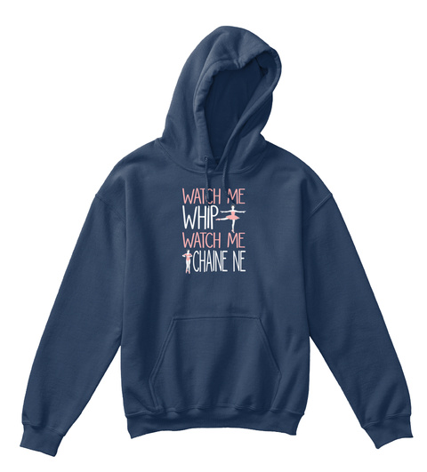 Watch Me Whip Watch Me Chane Ne Navy T-Shirt Front