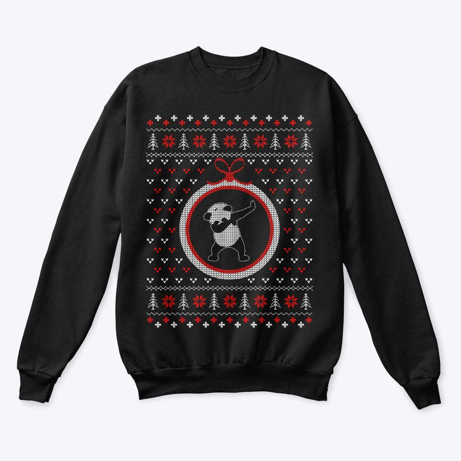 Panda Dab Ugly Christmas Sweater Unisex Tshirt