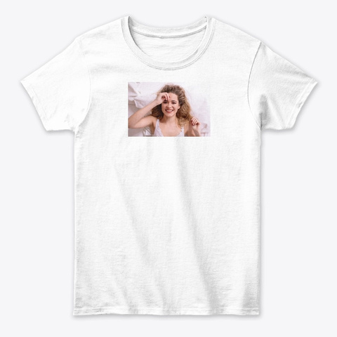 Crystal Clear Skin Care White T-Shirt Front