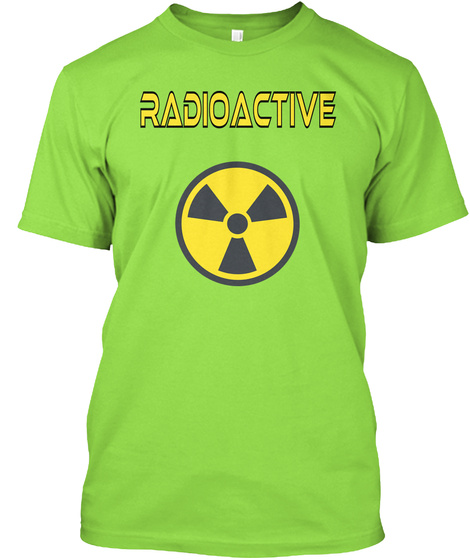 Radioactive Lime T-Shirt Front