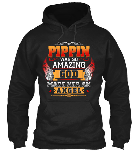 Pippin Angel Black T-Shirt Front