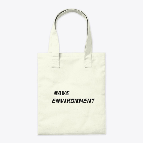 Save Humanity Product Natural T-Shirt Back