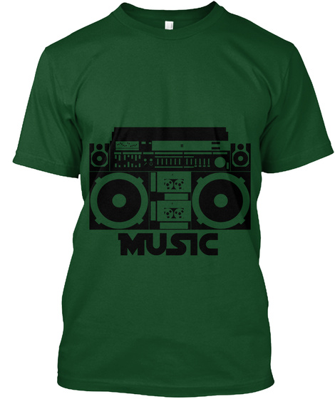 Music Deep Forest T-Shirt Front