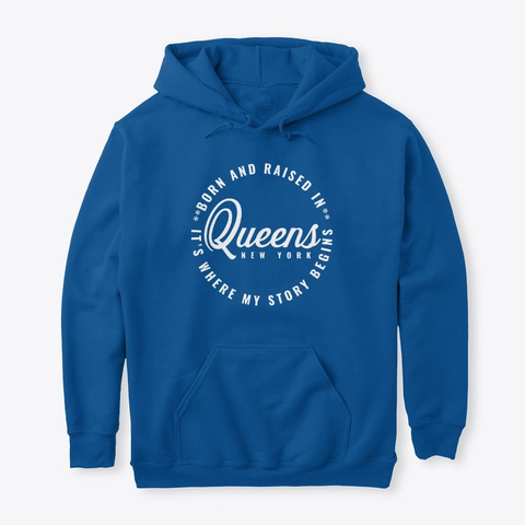 Queens Lover T Shirt 2 Royal T-Shirt Front