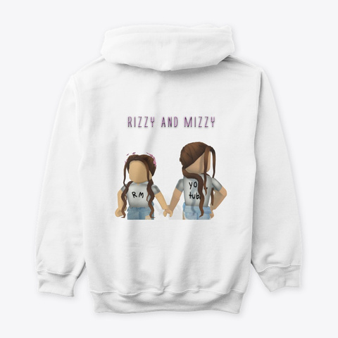 Rizzy And Mizzy Roblox Edition Products From Rizzy And Mizzy Teespring - black hand hoodie wear with t shirt roblox