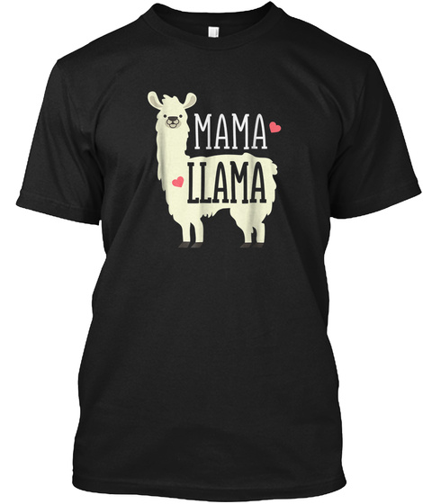 Cute Mama Llama Family Zoo Trip T Shirt